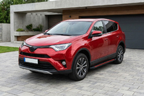 Toyota Rav 4 2013–2018 Sidosteg Maya Red (2 st, aluminium) foto 1
