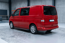 Volkswagen T6 2015–2024 Sidosteg Maya Red (2 st, aluminium) foto 1