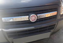 Fiat Doblo I 2005–2010 Kylargallerlister (2 delar, rostfritt stål) Carmos - turkiskt stål foto 1