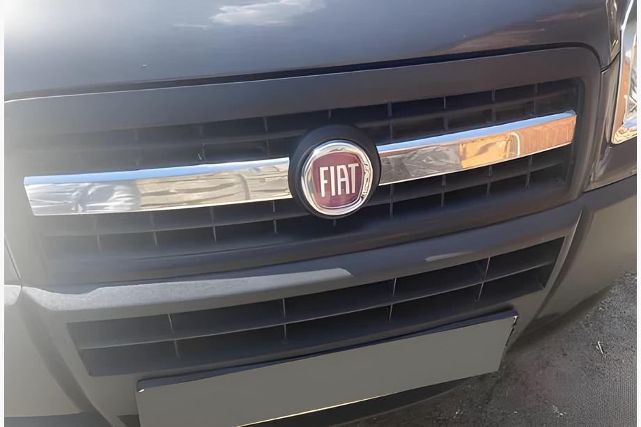 Fiat Doblo I 2005–2010 Kylargallerlister (2 delar, rostfritt stål) Carmos - turkiskt stål Image