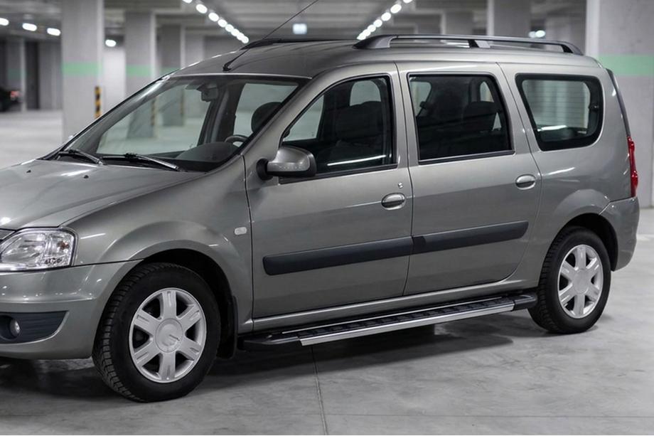 Lada Largus 2012– Sidosteg RedLine V1 (2 st, aluminium) Image
