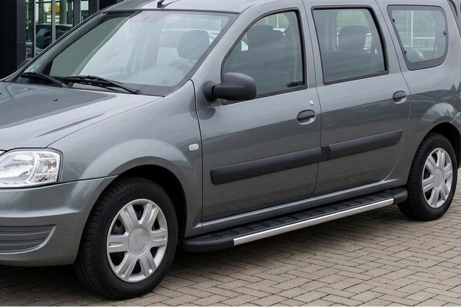 Lada Largus 2012– Sidosteg Duru (2 st, aluminium) Image