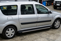 Lada Largus 2012– Sidosteg Maya V1 (2 st, aluminium) foto 1