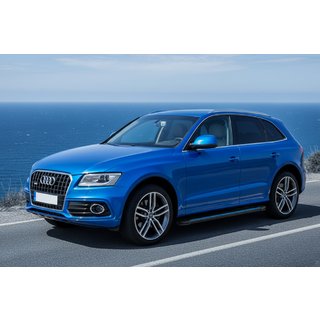 Sidosteg Maya Blue (2 st, aluminium) Audi Q5 2008–2017 foto 1