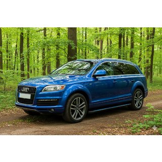 Sidosteg Maya Blue (2 st, aluminium) Audi Q7 2005–2015 foto 1