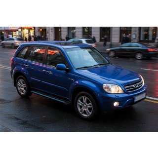 Sidosteg Maya Blue (2 st, aluminium) foto 1