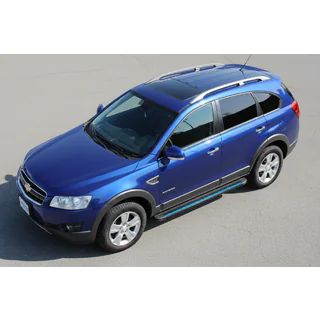 Sidosteg Maya Blue (2 st, aluminium) foto 1