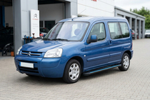 Citroen Berlingo 1996–2008 Sidosteg Maya Blue (2 st, aluminium) foto 1