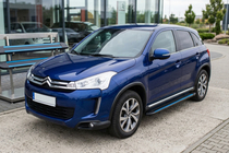 Citroen C-4 Aircross 2012–2017 Sidosteg Maya Blue (2 st, aluminium) foto 1