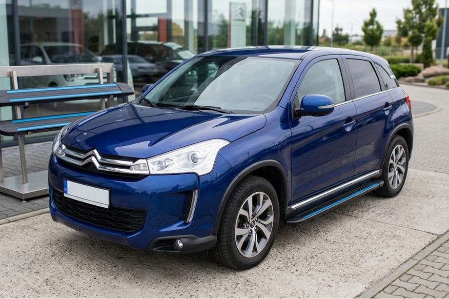 Citroen C-4 Aircross 2012–2017 Sidosteg Maya Blue (2 st, aluminium) Image
