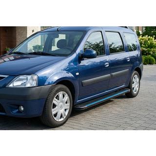 Sidosteg Maya Blue (2 st, aluminium) Dacia Logan MCV 2004–2014 foto 1