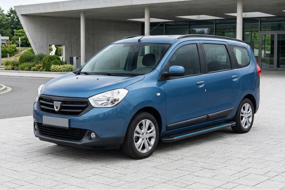 Dacia Lodgy 2012–2022 Sidosteg Maya Blue (2 st, aluminium) Image
