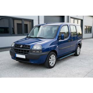Sidosteg Maya Blue (2 st, aluminium) foto 1