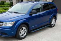 Fiat Freemont 2011–2016 Sidosteg Maya Blue (2 st, aluminium) foto 1