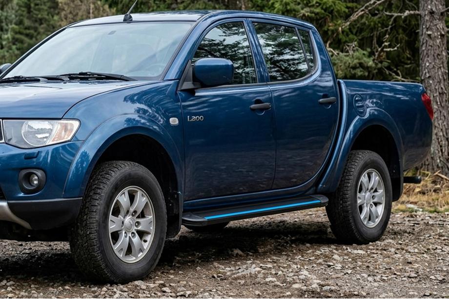 Fiat Fullback 2016– Sidosteg Maya Blue (2 st, aluminium) Image