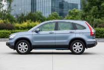 Honda CRV 2007–2011 Sidosteg Maya Blue (2 st, aluminium) foto 1