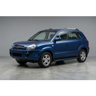 Sidosteg Maya Blue (2 st, aluminium) Hyundai Tucson JM 2004– foto 1