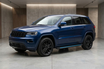 Jeep Grand Cherokee WK2 2010–2021 Sidosteg Maya Blue (2 st, aluminium) foto 1