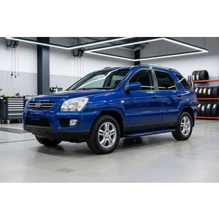 Sidosteg Maya Blue (2 st, aluminium) Kia Sportage 2004–2010 foto 1