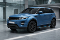 Range Rover Evoque 2012–2018 Sidosteg Maya Blue (2 st, aluminium) foto 1