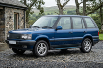 Range Rover II P38A 1997–2002 Sidosteg Maya Blue (2 st, aluminium) foto 1