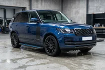 Range Rover IV L405 2013–2021 Sidosteg Maya Blue (2 st, aluminium) foto 1