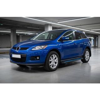 Sidosteg Maya Blue (2 st, aluminium) Mazda CX-7 2006–2012 foto 1