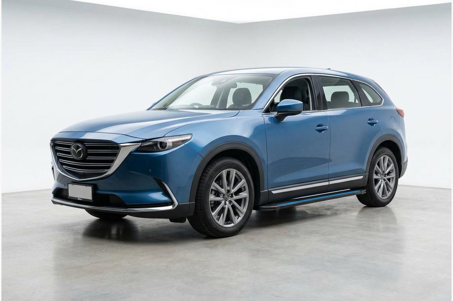 Mazda CX-9 2017– Sidosteg Maya Blue (2 st, aluminium) Image