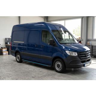 Sidosteg Maya Blue (2 st, aluminium) foto 1