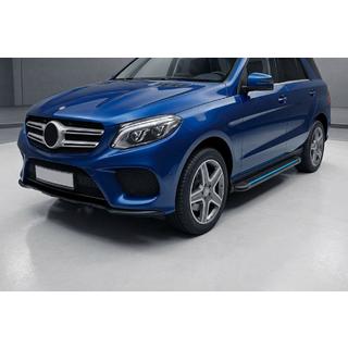 Sidosteg Maya Blue (2 st, aluminium) foto 1