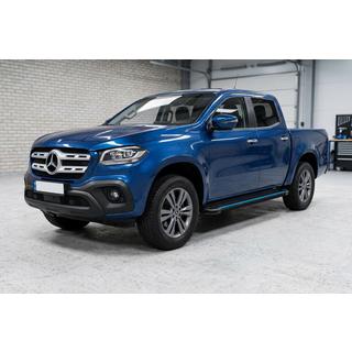 Sidosteg Maya Blue (2 st, aluminium) foto 1