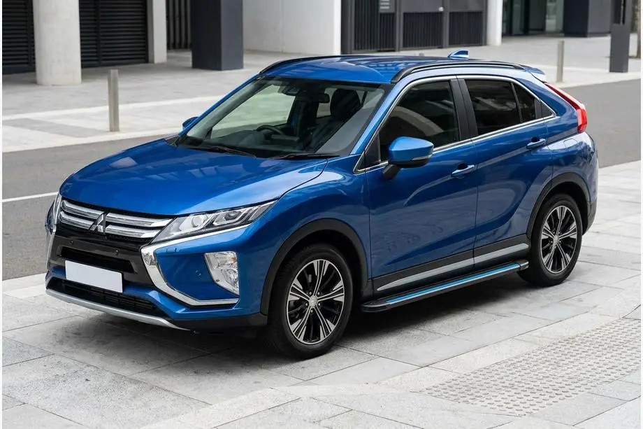 Mitsubishi Eclipse Cross 2017– Sidosteg Maya Blue (2 st, aluminium) Image