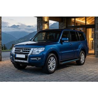 Sidosteg Maya Blue (2 st, aluminium) Mitsubishi Pajero Wagon IV 2006–2021 foto 1