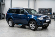 Mitsubishi Pajero Sport 2008–2015 Sidosteg Maya Blue (2 st, aluminium) foto 1