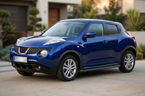 Nissan Juke 2010–2019 Sidosteg Maya Blue (2 st, aluminium) foto 1