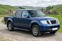 Nissan Navara 2006–2015 Sidosteg Maya Blue (2 st, aluminium) foto 1