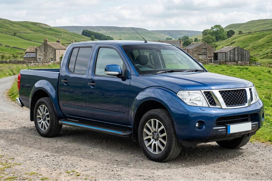 Nissan Navara 2006–2015 Sidosteg Maya Blue (2 st, aluminium) Image