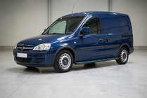 Opel Combo 2002–2012 Sidosteg Maya Blue (2 st, aluminium) foto 1