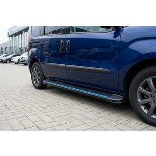 Sidosteg Maya Blue (2 st, aluminium) foto 1