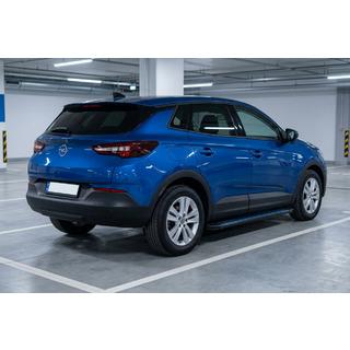 Sidosteg Maya Blue (2 st, aluminium) Opel Grandland X 2017– foto 1