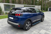 Peugeot 3008 2016–2023 Sidosteg Maya Blue (2 st, aluminium) foto 1