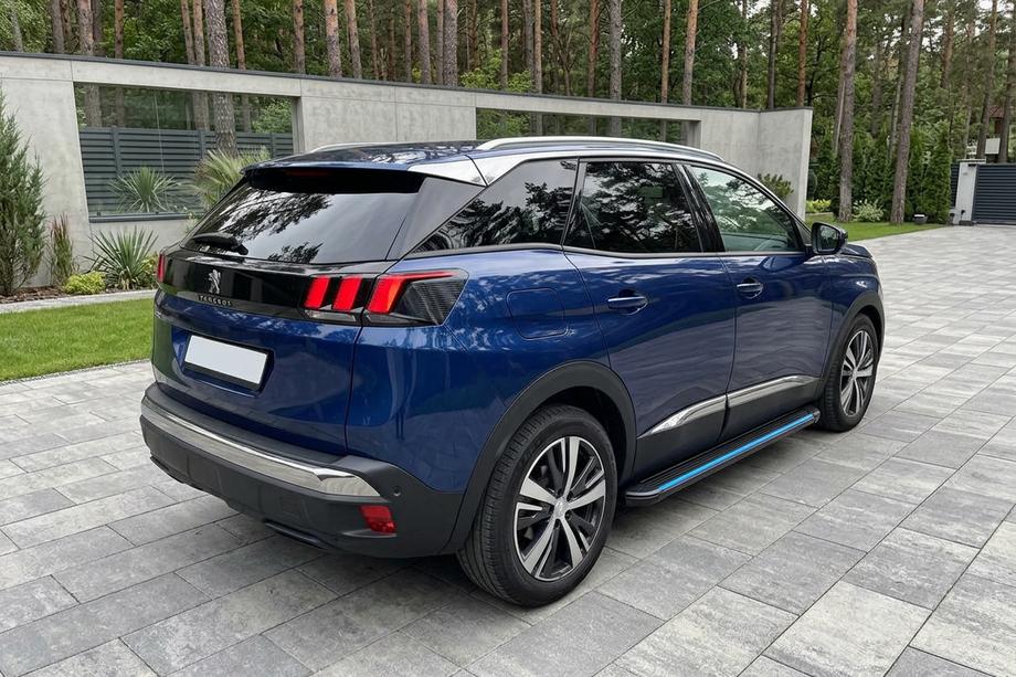 Peugeot 3008 2016–2023 Sidosteg Maya Blue (2 st, aluminium) Image