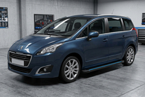 Peugeot 5008 2009–2016 Sidosteg Maya Blue (2 st, aluminium) foto 1