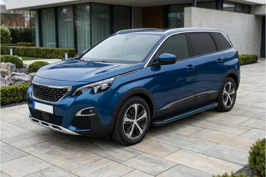 Peugeot 5008 2016–2023 Sidosteg Maya Blue (2 st, aluminium) Image