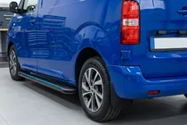 Peugeot Traveller 2017– Sidosteg Maya Blue (2 st, aluminium) foto 1