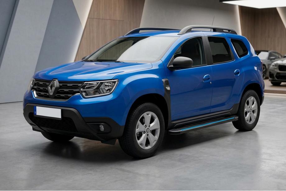 Renault Duster 2018–2024 Sidosteg Maya Blue (2 st, aluminium) Image