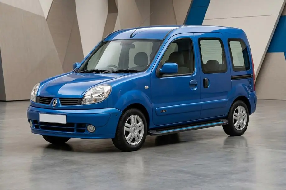 Renault Kangoo 1998–2008 Sidosteg Maya Blue (2 st, aluminium) Image