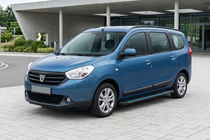 Renault Lodgy 2013–2022 Sidosteg Maya Blue (2 st, aluminium) foto 1