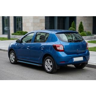Sidosteg Maya Blue (2 st, aluminium) Renault Sandero 2013–2022 foto 1