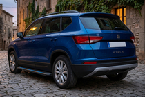 Seat Ateca 2016– Sidosteg Maya Blue (2 st, aluminium) foto 1